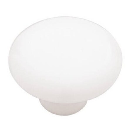 Brainerd Mfg/Liberty Hdw 112WHT Mushroom Knob P95715H-W-C